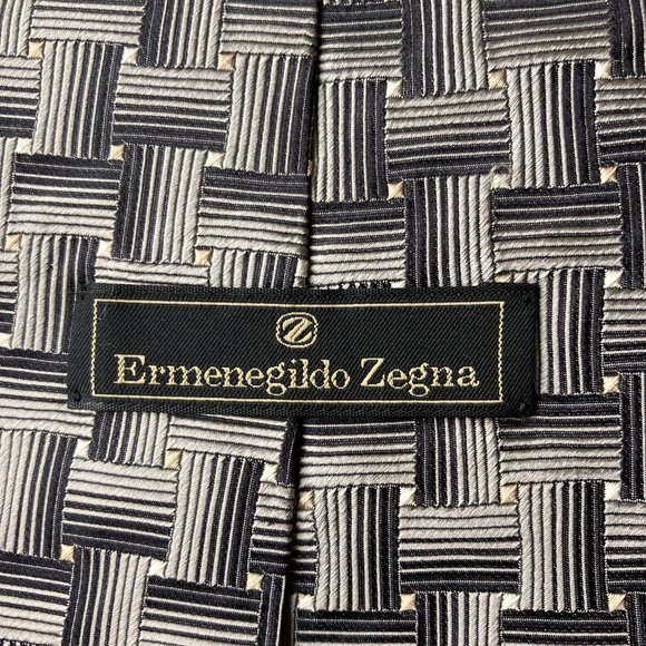 Ermenegildo Zegna Couture Tie. Made in Italy. - Picture 2 of 3
